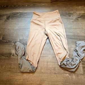 Nude And Gray Leggings - Gem